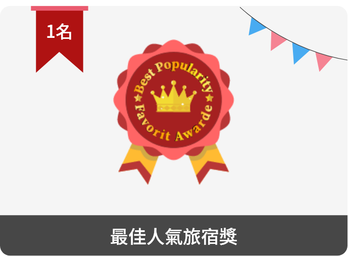 最佳人氣旅宿獎